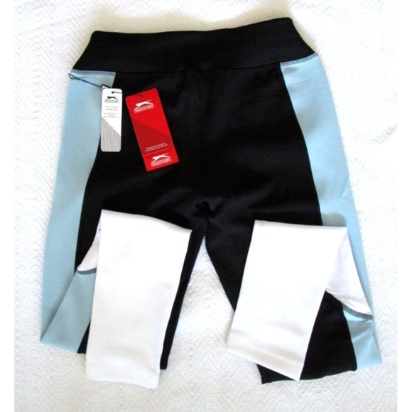 Slazenger Ladies' Sports Performance Full Leggings - NWT Light Blue - LARGE - Picture 8 of 11